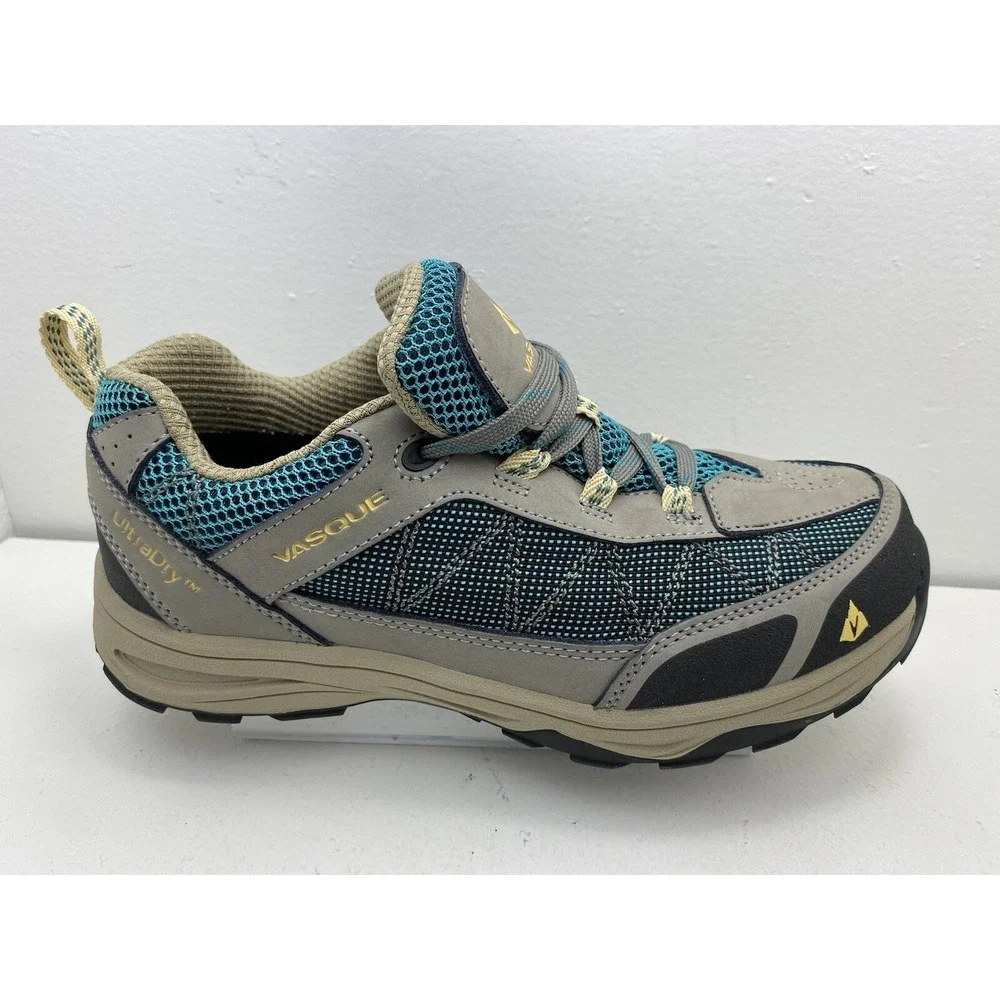 Vasque Monolith Low UltraDry Kids Gargoyle Everglade Hiking Shoes Size 6 113568